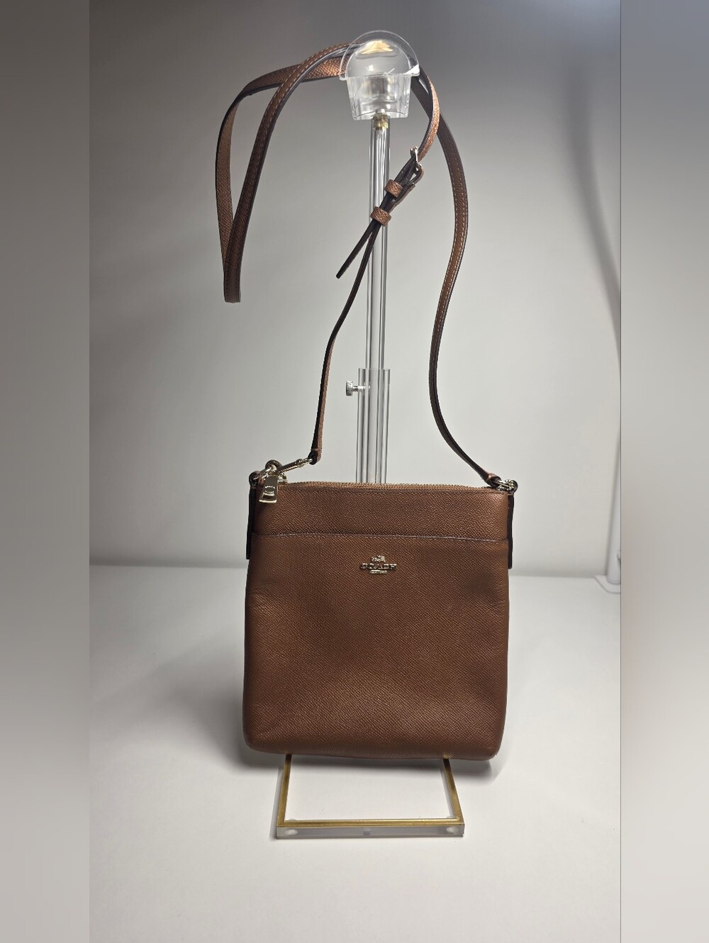 Coach Brown Crossbody Leather Bag